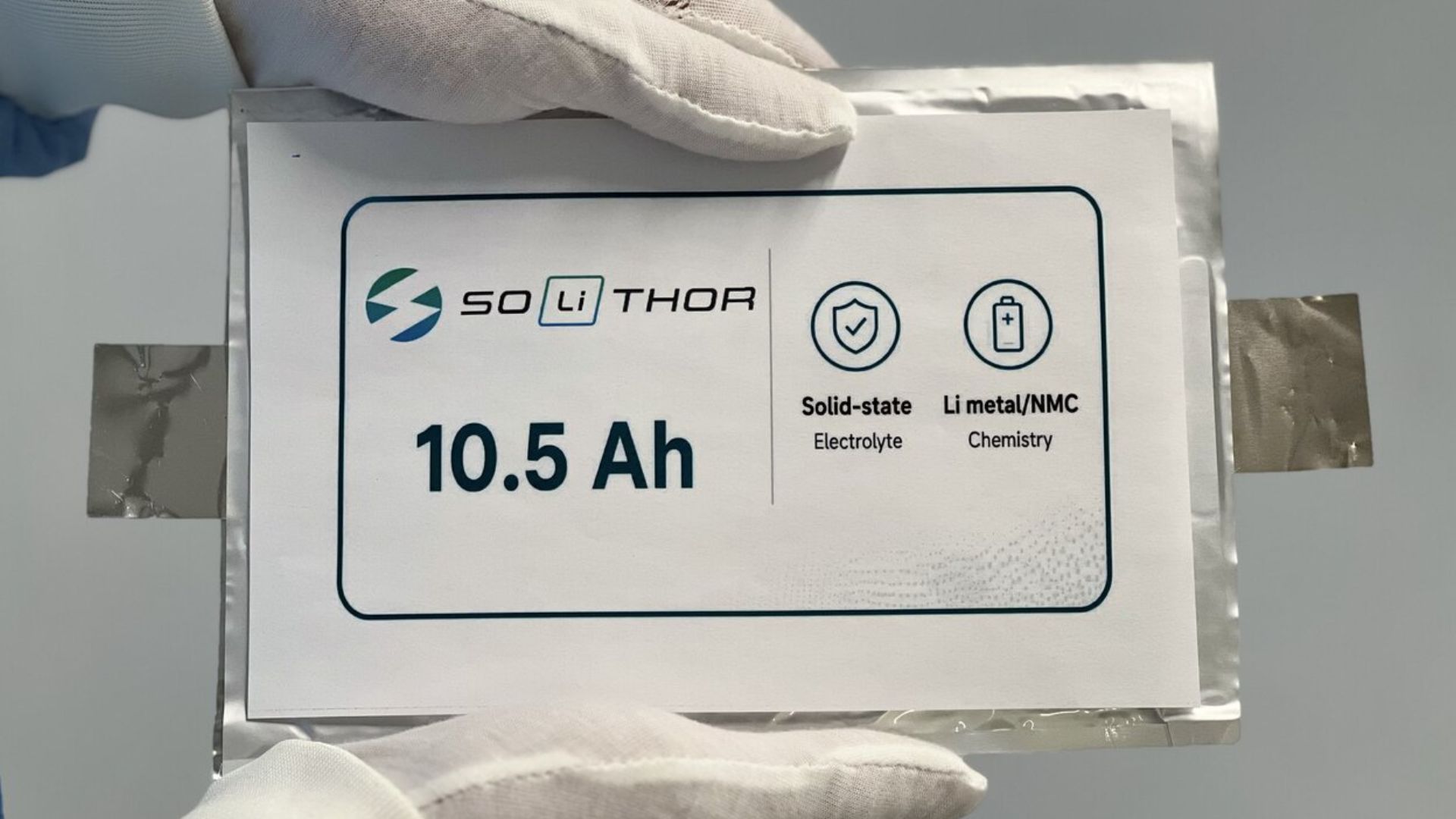 Solid-state battery cell hits 465 Wh/kg density, targets aerospace and defense applications