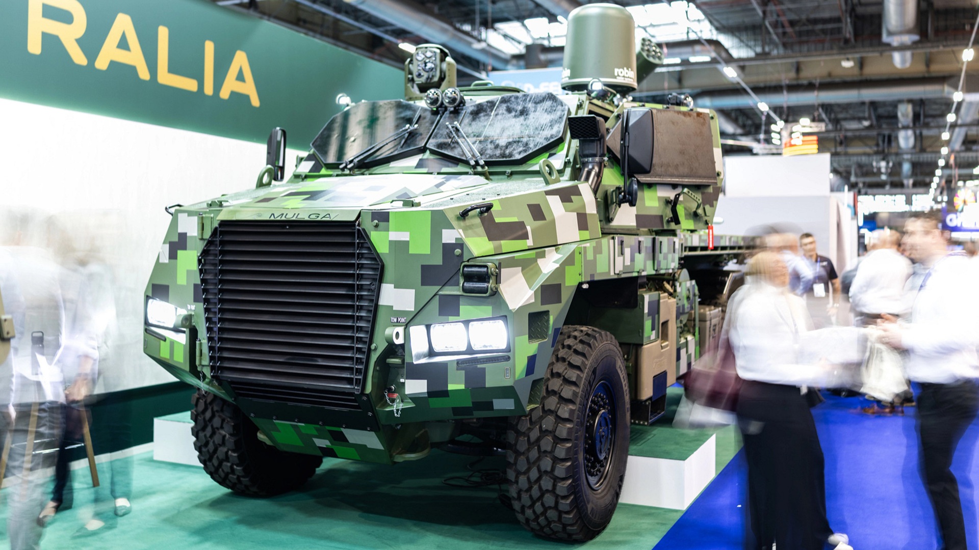 Thales unveils Bushmaster 5.6 with left-hand drive and counter-drone integration