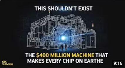 The $400 Million Machine That One Company Builds And Without It, Every Chip on Earth Stops Existing