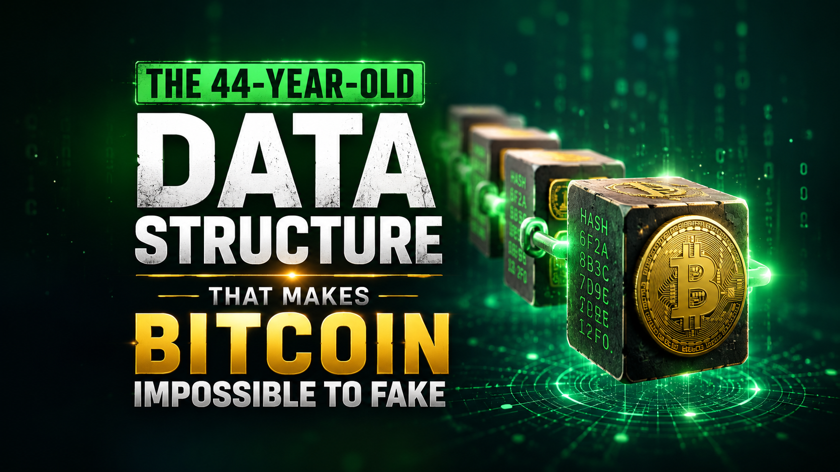 The 44-Year-Old Data Structure That Makes Bitcoin Impossible to Fake