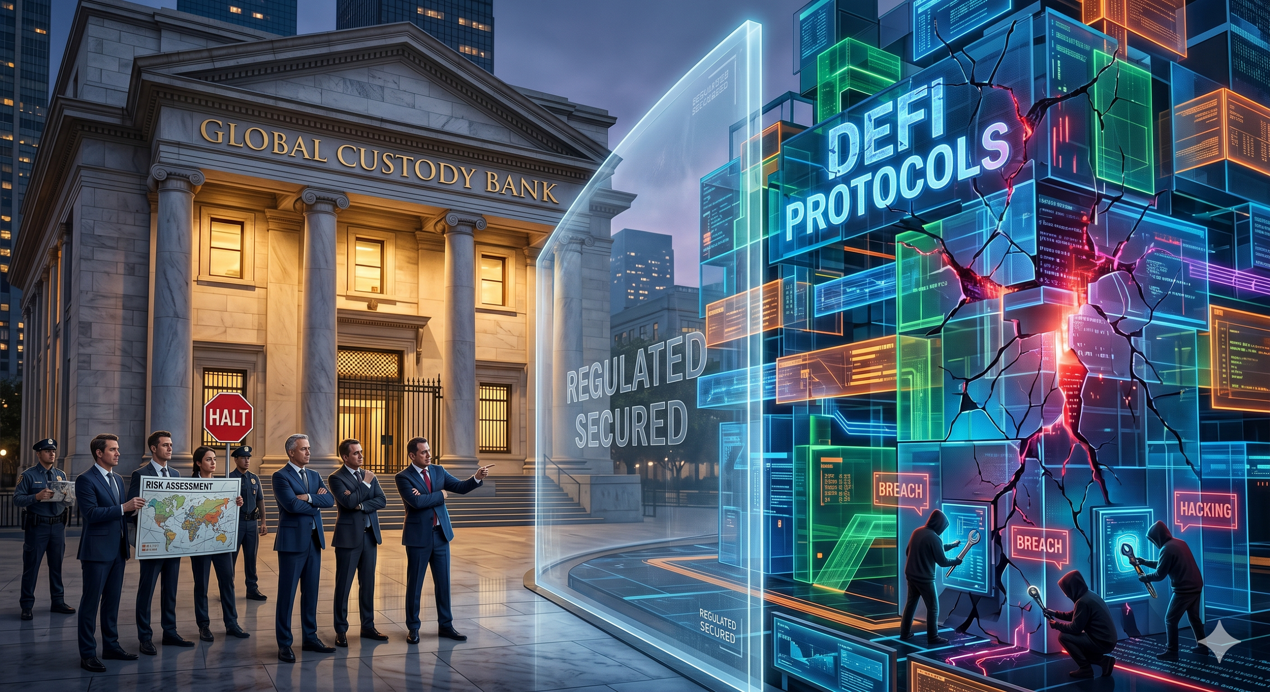 The $600 Million Reason Big Banks Are Ghosting DeFi