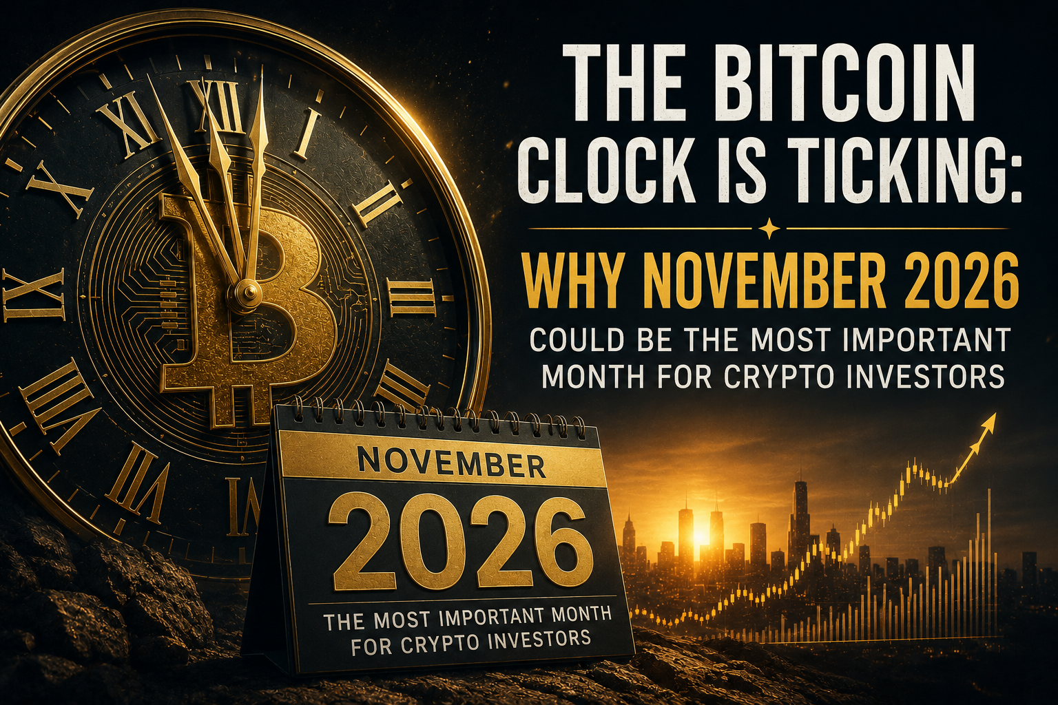 The Bitcoin Clock Is Ticking: Why November 2026 Could Be the Most Important Month for Crypto…