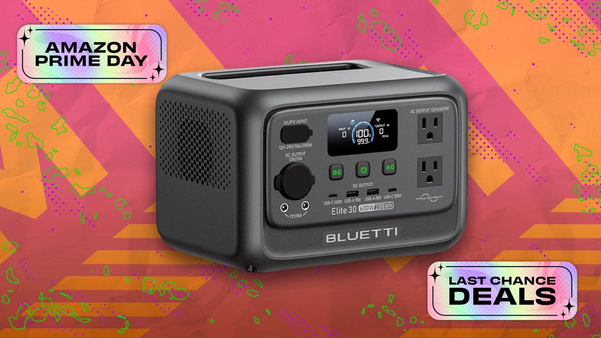 The Bluetti Elite 30 V2 is under $200 on Prime Day — shop this budget-friendly power station now
