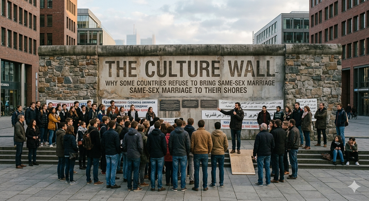 The Culture Wall: Why Some Countries Refuse to Bring Same-Sex Marriage to Their Shores
