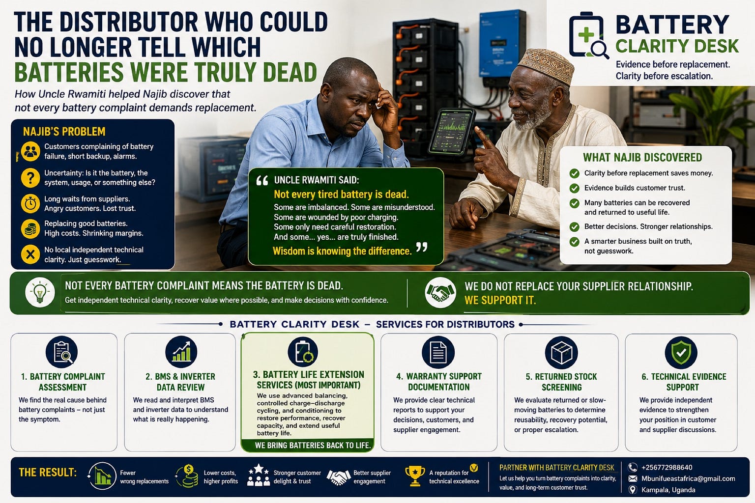 The Distributor Who Could No Longer Tell Which Batteries Were Truly Dead