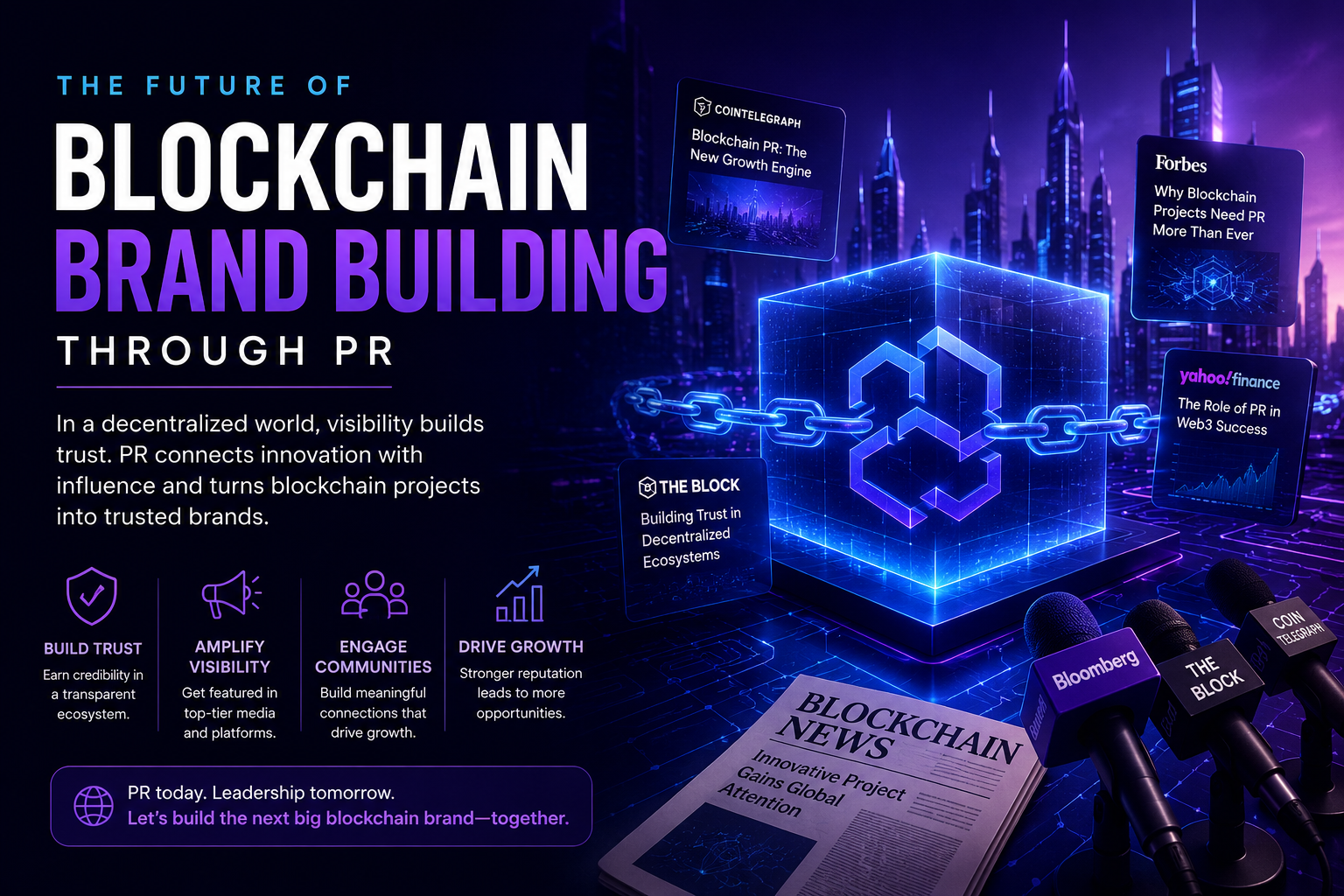The Future of Blockchain Brand Building Through PR
