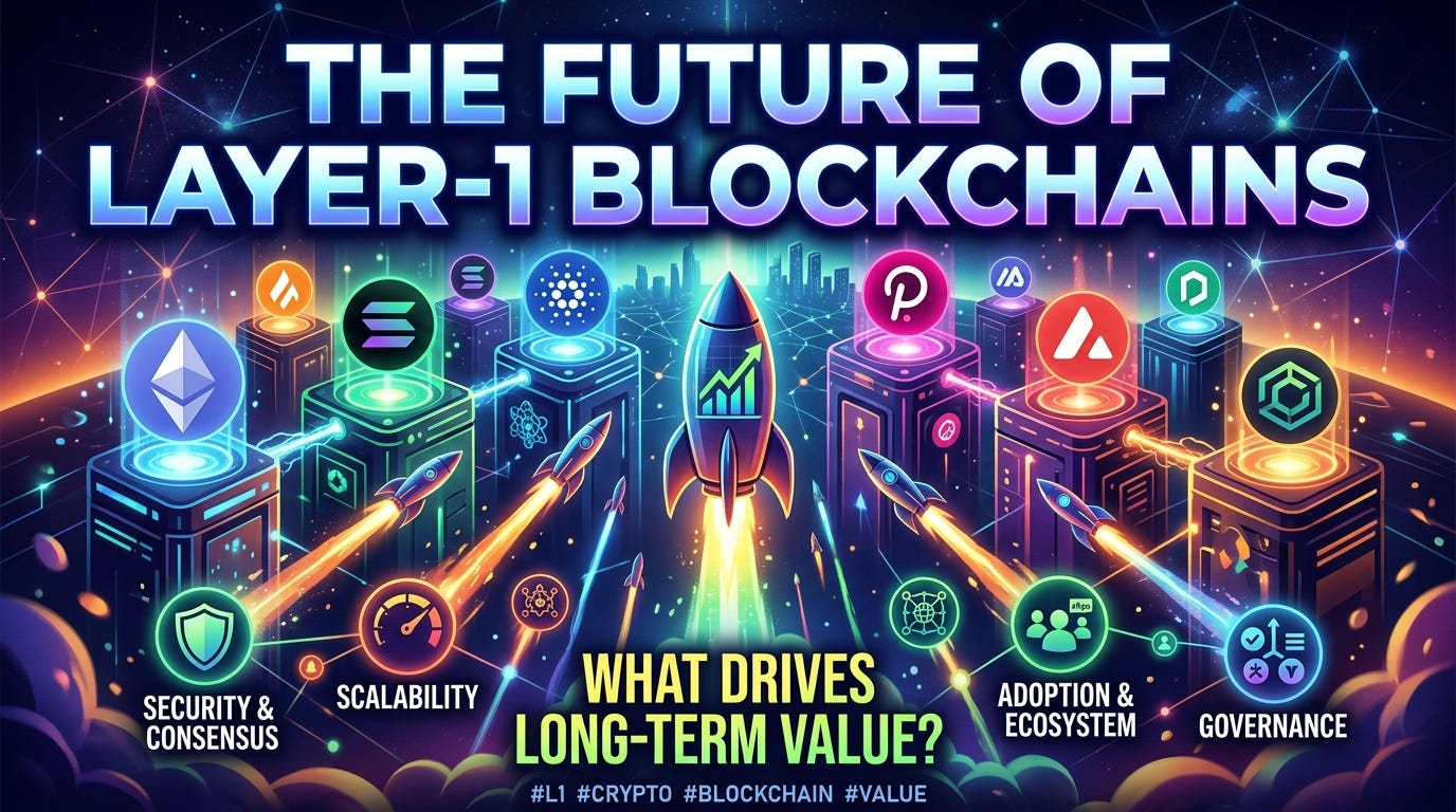 The Future of Layer-1 Blockchains: What Drives Long-Term Value?