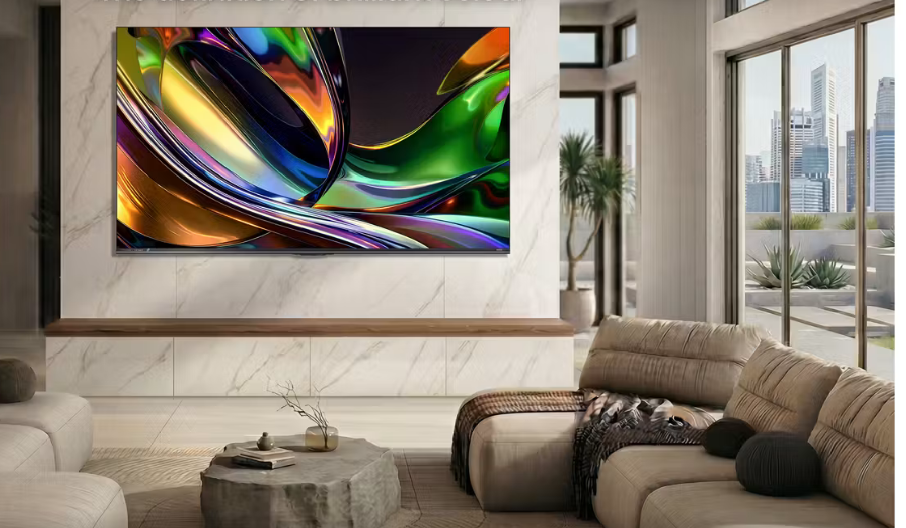 The Hisense UR8 TV is finally out, and its the most affordable RGB TV weve seen so far