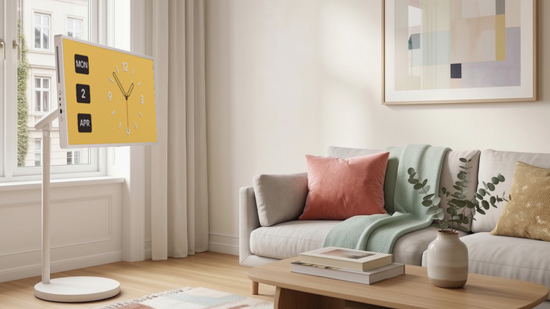 The LG StanbyME 2 Max is a standalone 32-inch touchscreen display that costs $1,300