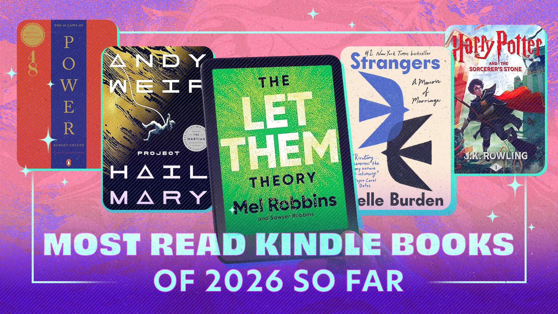 The most read Kindle books of 2026 (so far)