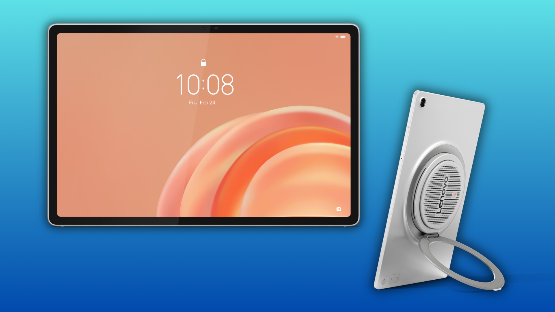 The new Lenovo Tab Plus Gen 2 tablet doubles as a digital picture frame
