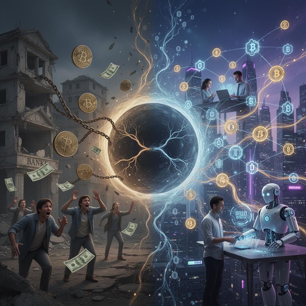 The Old World Is Gone: A Brave New World Has Emerged from AI and Blockchain