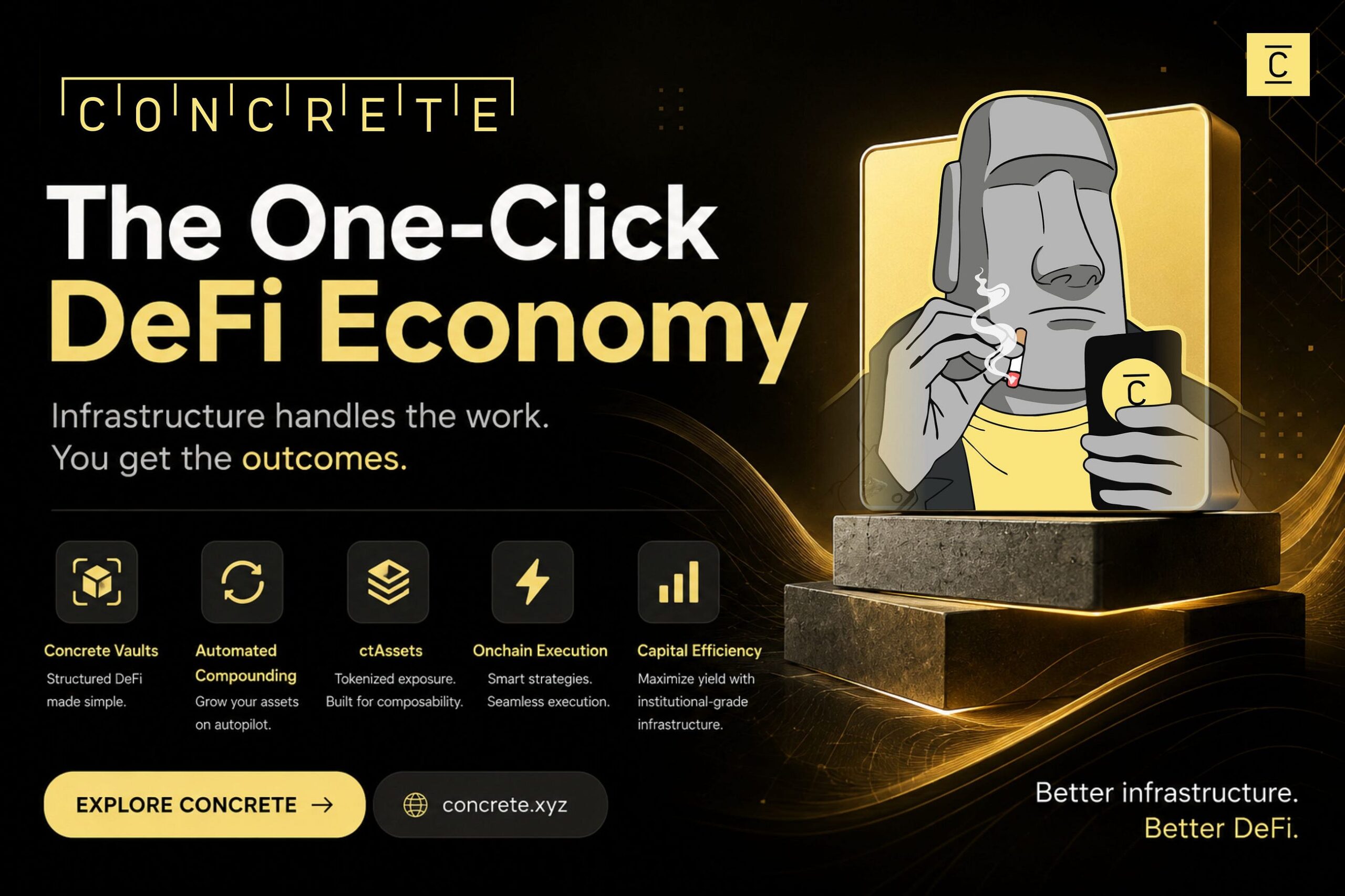 The One-Click DeFi Economy: When Infrastructure Becomes the Operator
