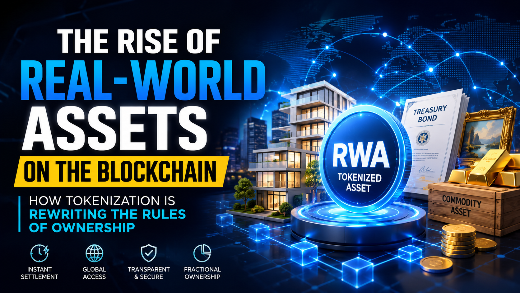 The Rise of Real-World Assets on the Blockchain: How Tokenization Is Rewriting the Rules of…