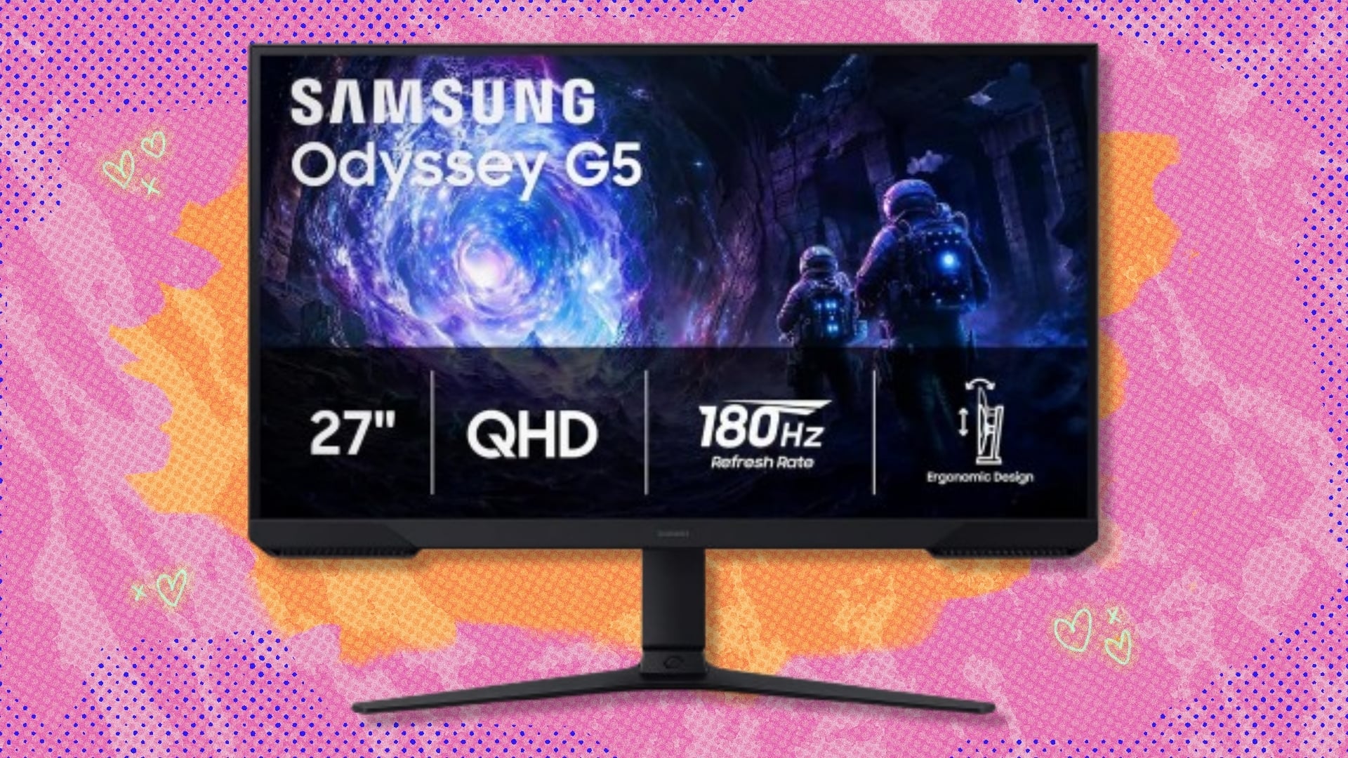 This 27-inch Samsung Odyssey G5 gaming monitor is down to best-ever price at Amazon — save $100