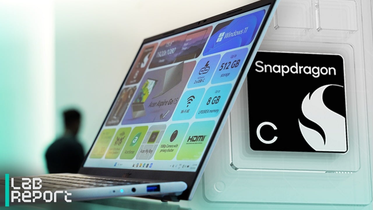 This is the first Snapdragon C laptop ever shown
