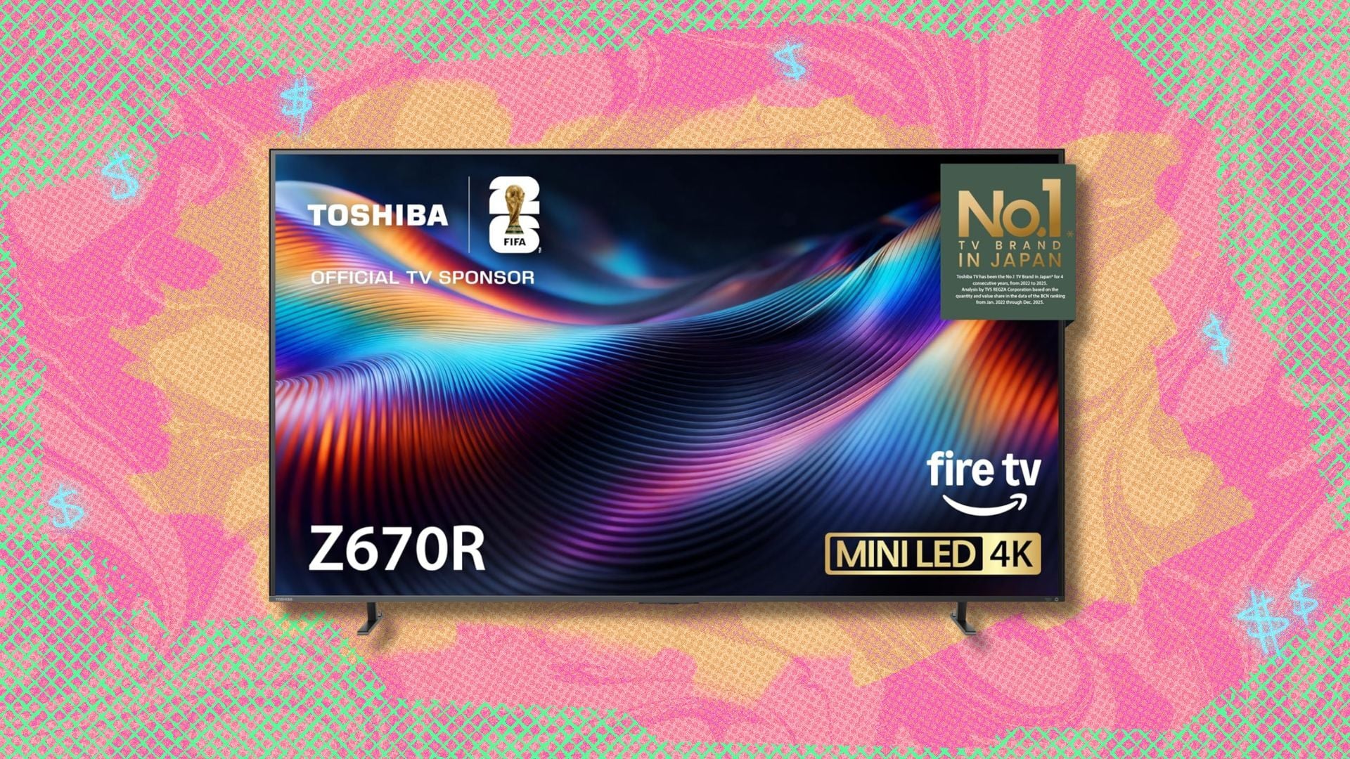 This massive Toshiba 75-inch Z670 Series Mini-LED 4K TV is over $900 off right now at Amazon