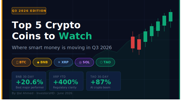 Top 5 Crypto Coins to Watch in Q3 2026: Where Smart Money Is Moving