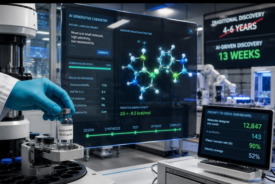 Total Automation: How ‘Prompt-to-Drug’ Futuristic Technology is Slashing Pharma R&D Timelines