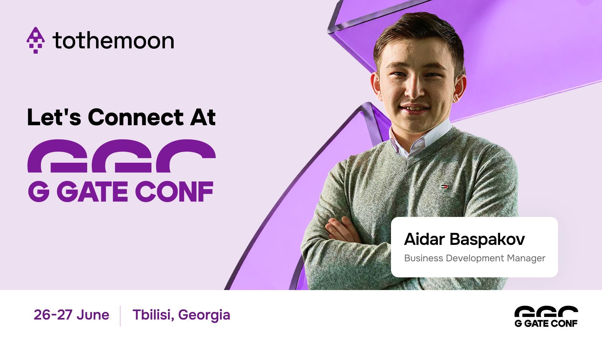 Tothemoon to Attend G GATE CONF 2026 in Tbilisi