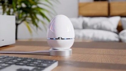 Ungewöhnliche Ovo: Ein gekochtes Ei als Computermaus