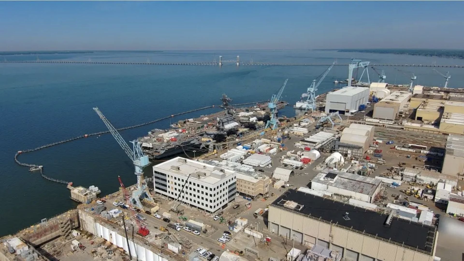 US’ new 80,000-sq-foot facility to support aircraft carrier overhauls