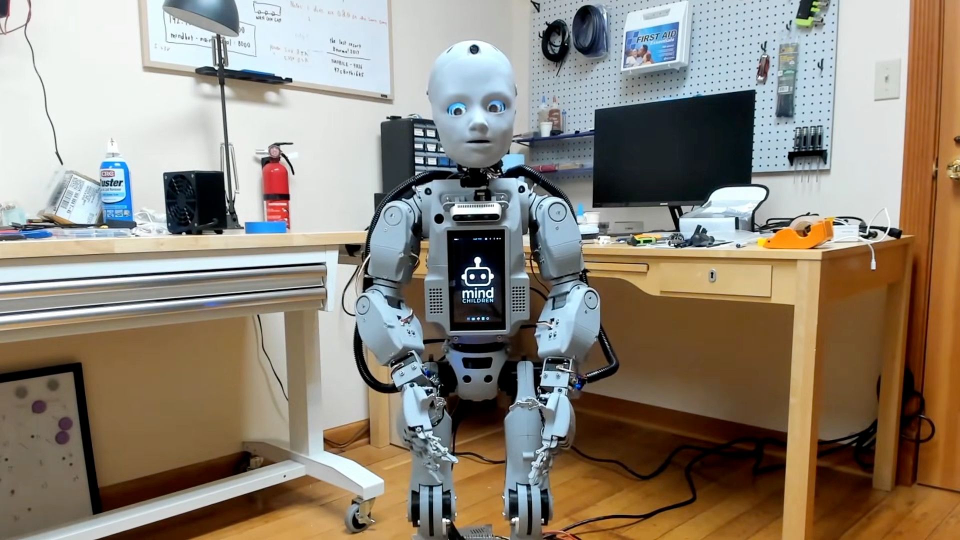 Video: Child-friendly Codey robot showcases embodied AGI future in education, healthcare