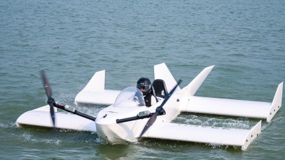 Wavefly 5X vorgestellt: Ekranoplan für Privatkunden soll 80 km weit kommen