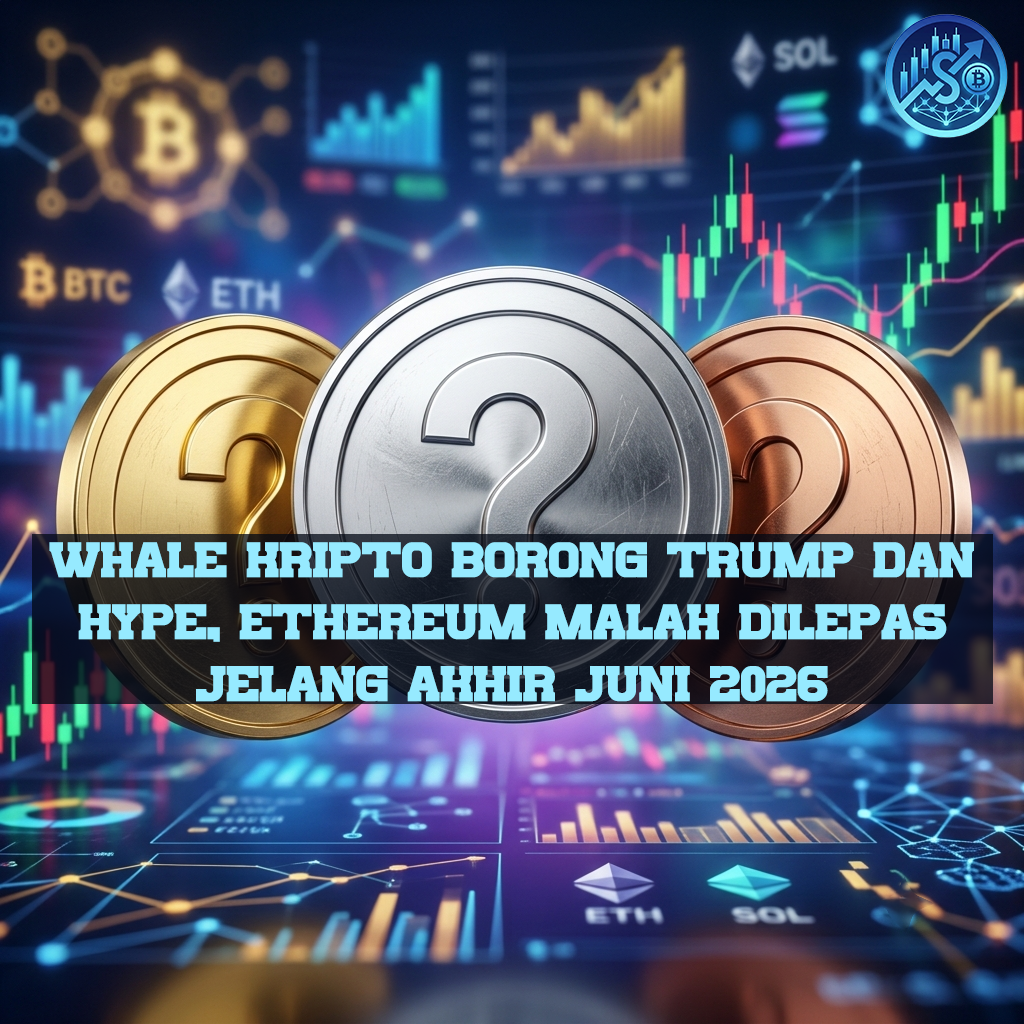 Whale Kripto Borong TRUMP dan HYPE, Ethereum Malah Dilepas Jelang Akhir Juni 2026