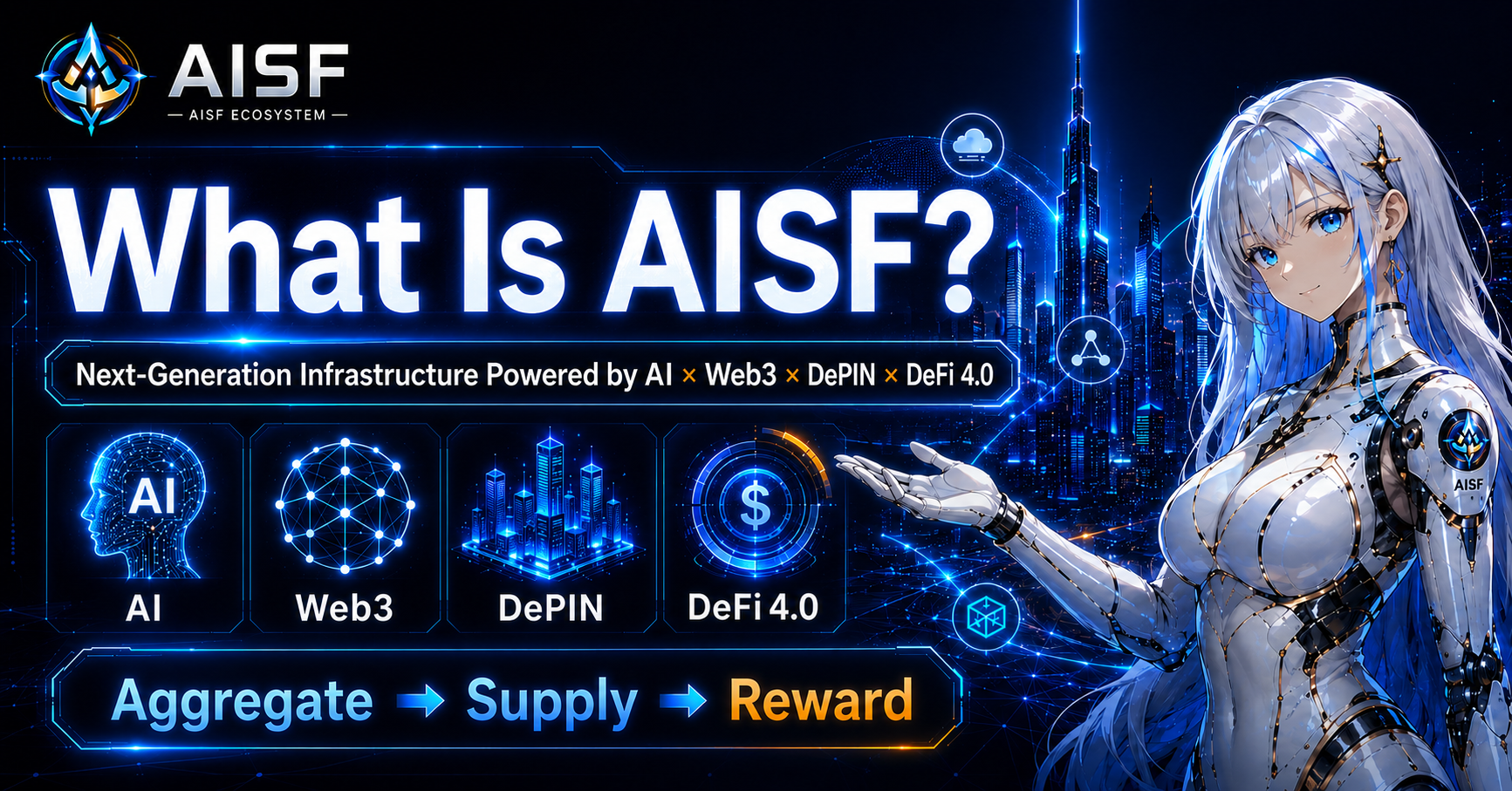 What Is AISF?｜Building Next-Generation Infrastructure with AI, Web3, DePIN and DeFi 4.0