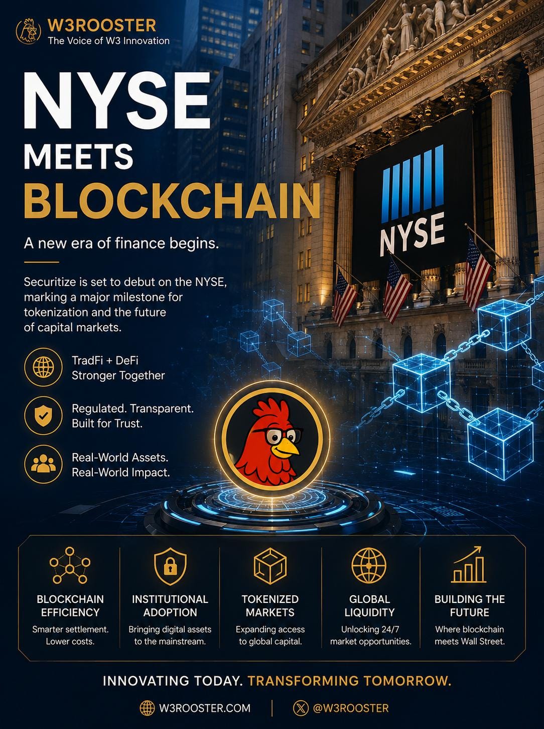 When Wall Street Meets Blockchain: Why Securitize’s NYSE Debut Matters