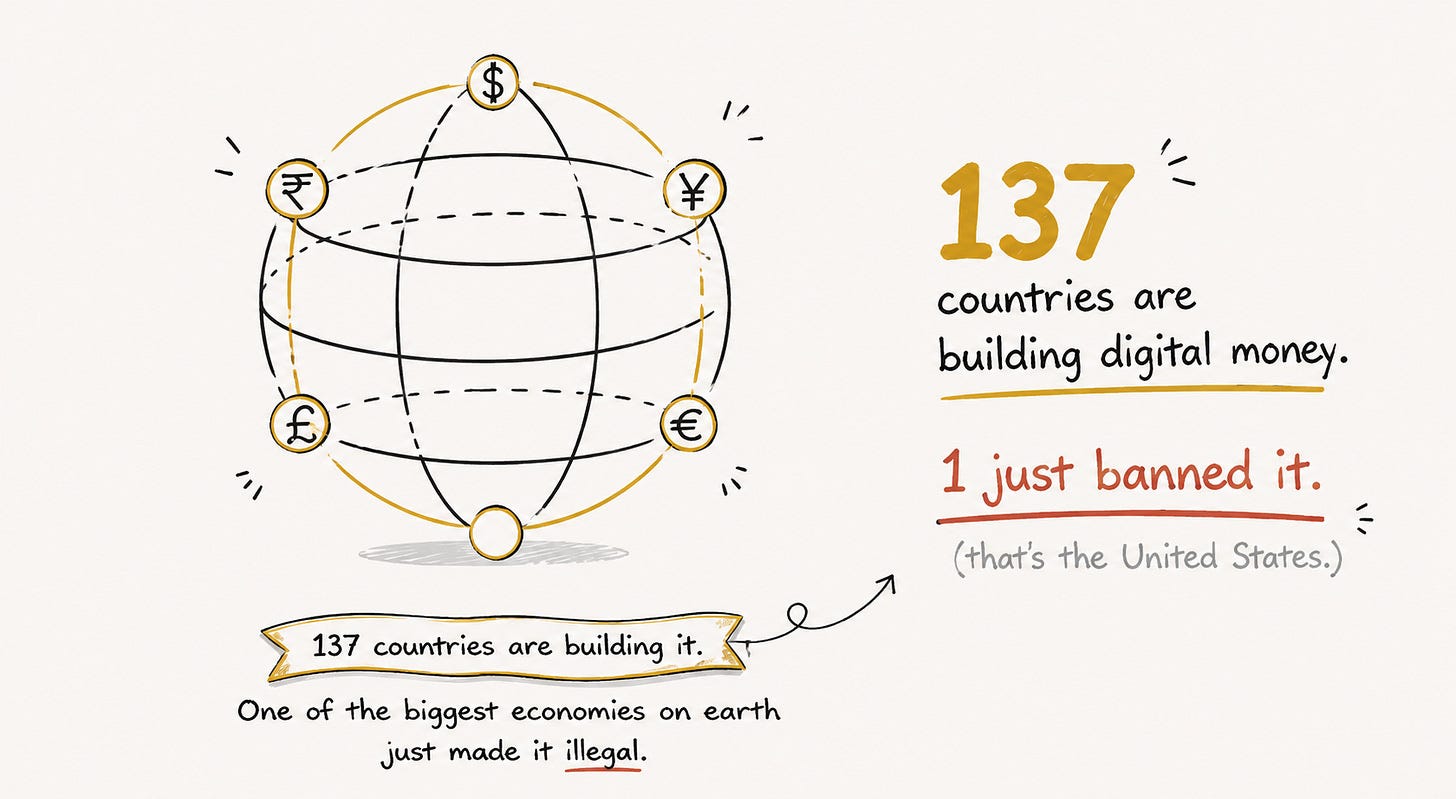 Why 137 Countries Are Building Digital Money