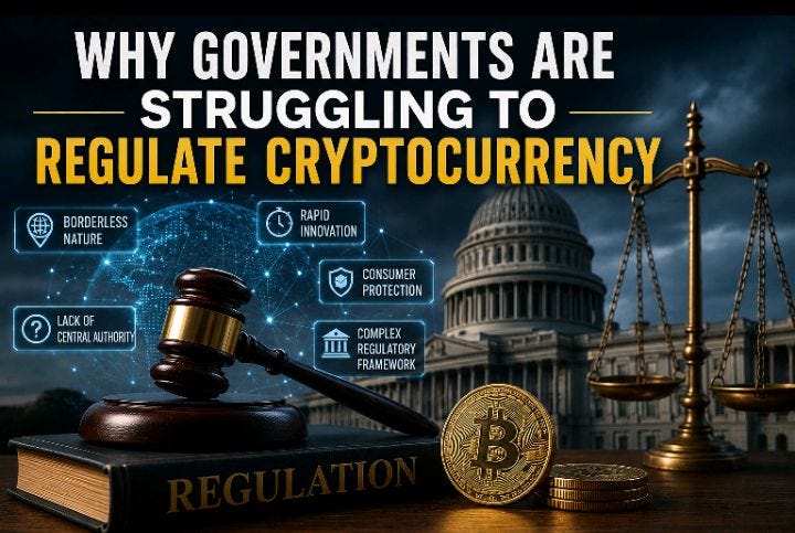 Why Governments Are Struggling to Regulate Cryptocurrency