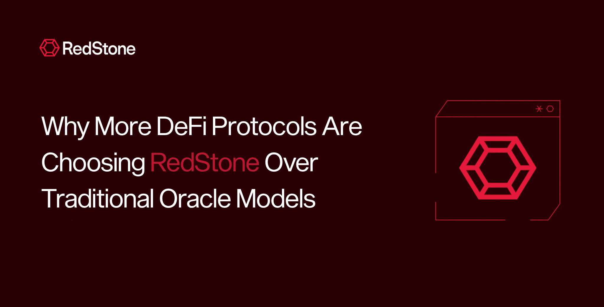 Why More DeFi Protocols Are Choosing RedStone Over Traditional Oracle Models