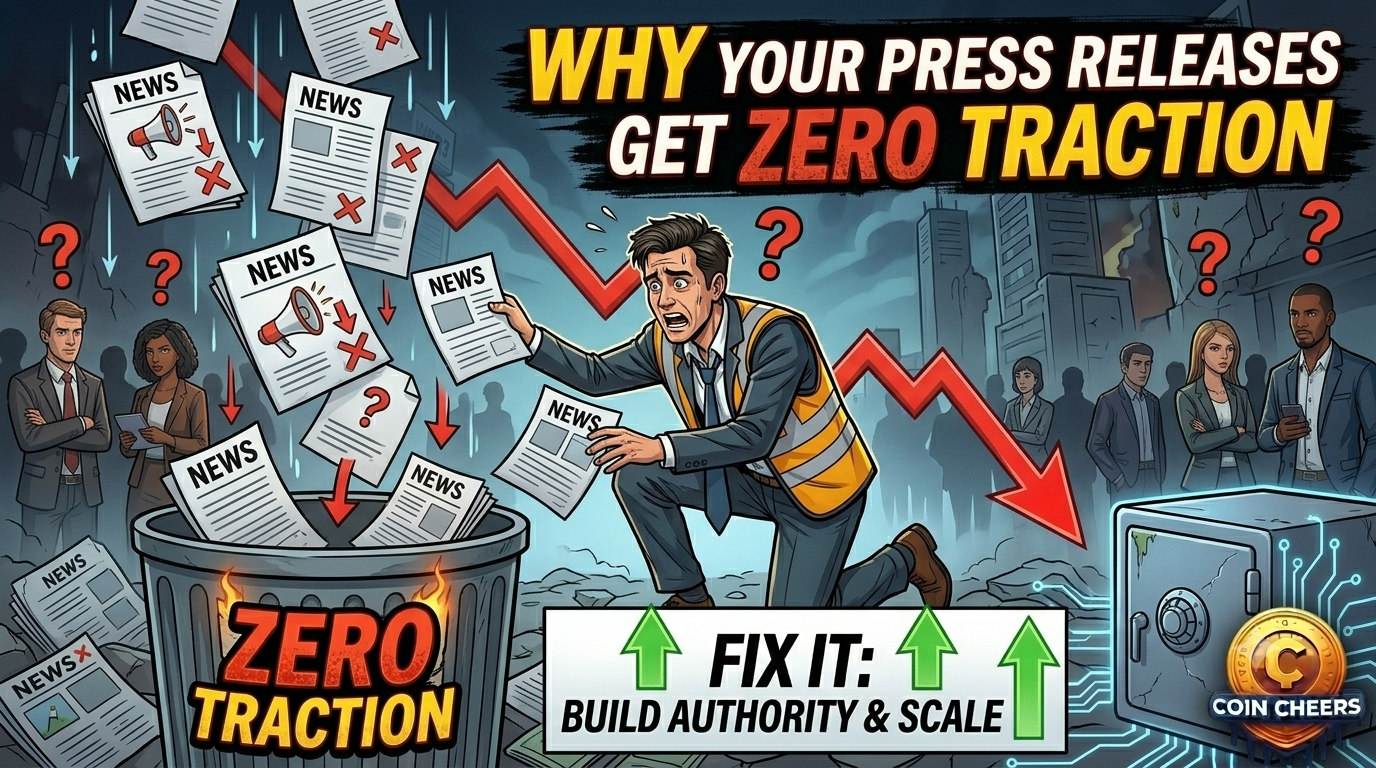 Why Most Blockchain Press Releases Get Zero Traction (And How to Fix It)