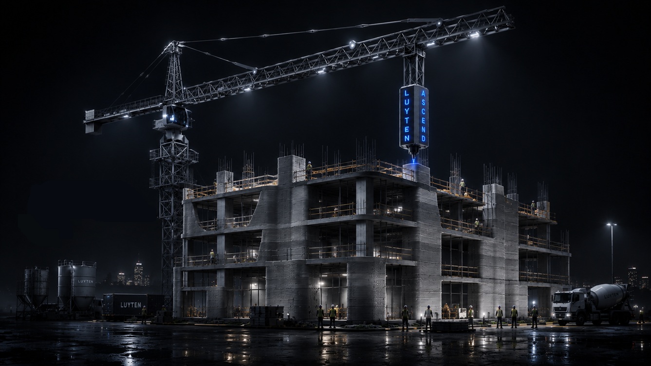 World’s first tower crane 3D printer can build concrete high-rise up to 328 feet tall