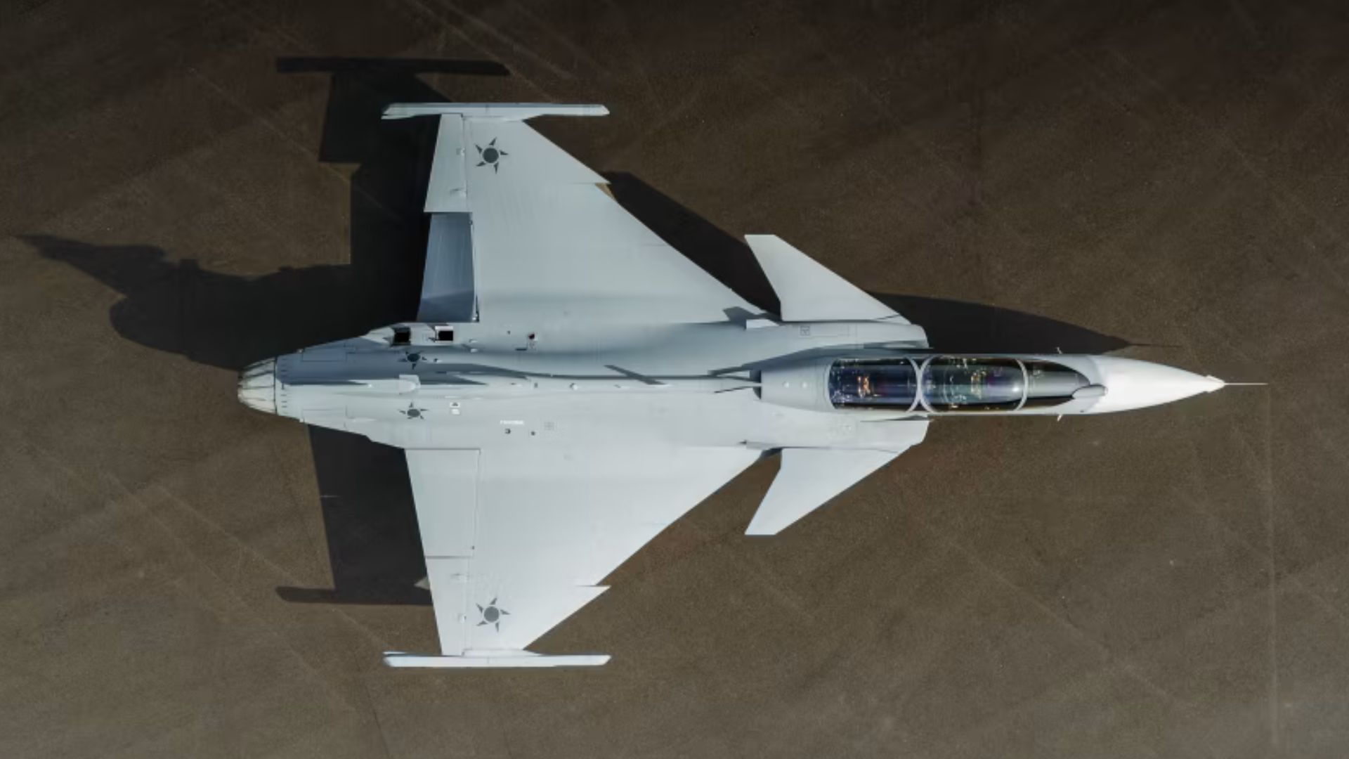 World’s first two-seat Gripen F jet can coordinate drone swarms for added lethality