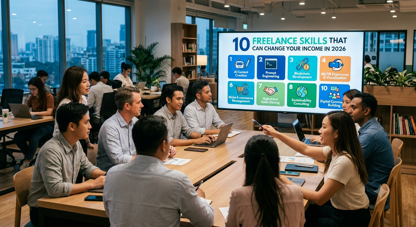 10 Freelance Skills That Can Change Your Income in 2026