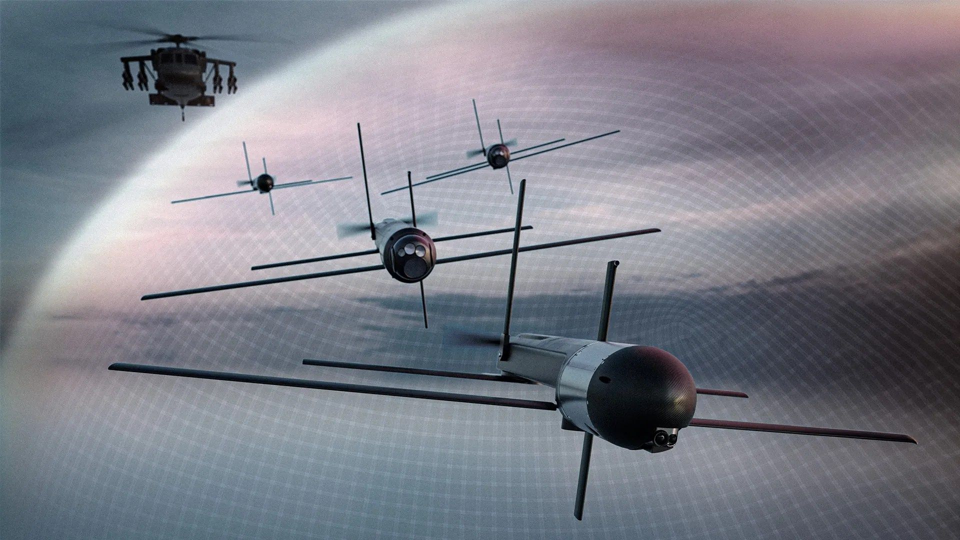 10-pound payload drone gets autonomous swarm brain for coordinated strike missions