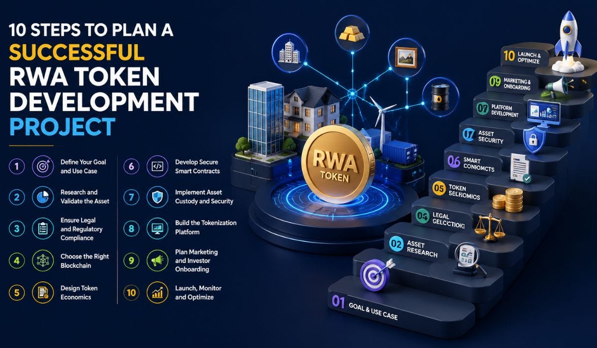 10 Steps to Plan a Successful RWA Token Development Project
