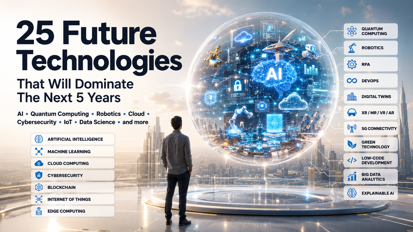 25 Future Technologies That Will Dominate The Next 5 Years