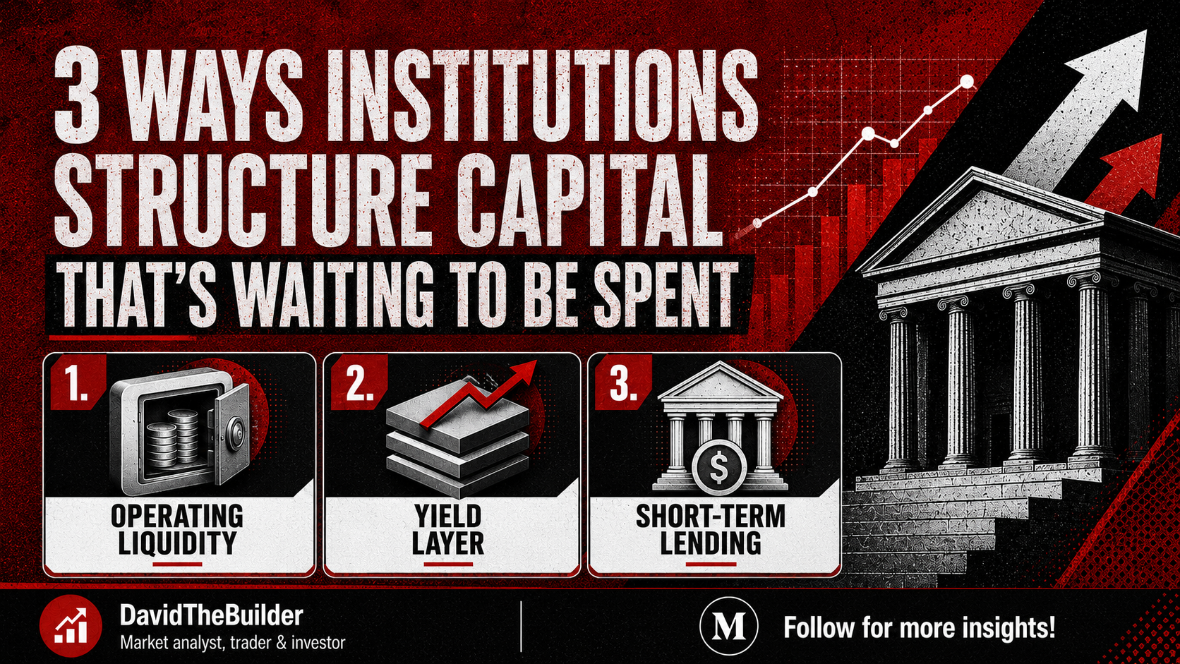 3 Ways Institutions Structure Capital That’s Waiting to Be Spent