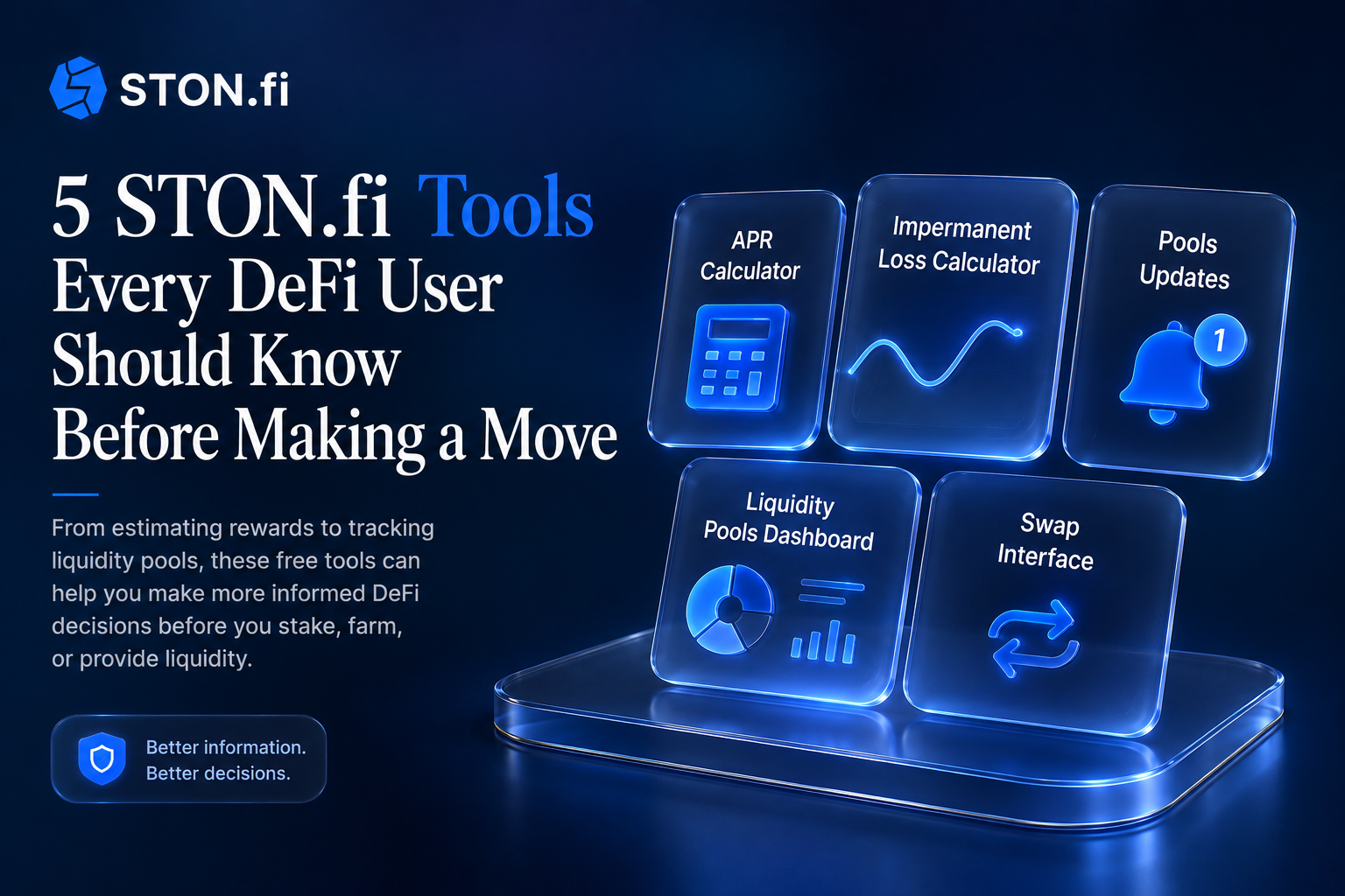 5 STONfi Tools Every DeFi User Should Know Before Making a Move