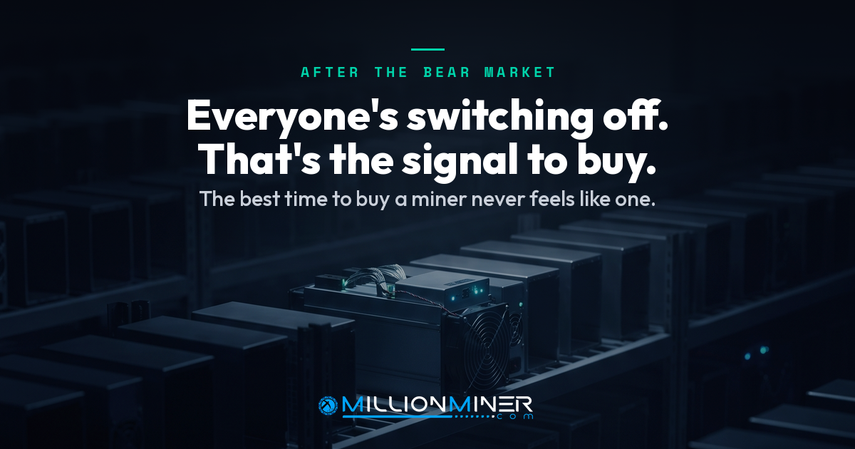 After the Bear Market: Why Now Is the Best Time to Buy a Bitcoin Miner