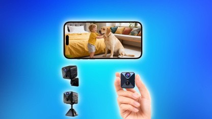 Anzeige: 4K-Mini-Überwachungskamera mit Wi-Fi und Akku zum Tiefstpreis