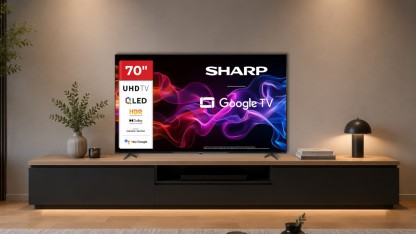 Anzeige: 70 Zoll QLED-Fernseher von Sharp zum Tiefstpreis für rund 530 Euro