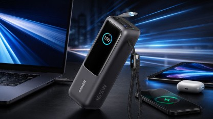 Anzeige: Anker-Laptop-Powerbank mit vier Ports und 25. …