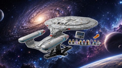 Anzeige: Die Enterprise-D von Lego verließ Amazons Lager nie günstiger