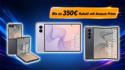 Anzeige: Die neuen Galaxy-Z-Smartphones für Prime-Kunden bei Amazon bis zu 350 Euro günstiger