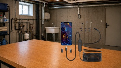 Anzeige: Endoskopkamera mit Licht für nur 16,14 Euro bei Amazon